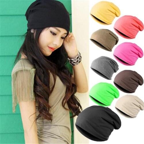 Clearance Multiple Colors Solid Casual Unisex Hats Fashion Hip-hop Caps Beanie Winter Warm One Size Beanies Head Accessories
