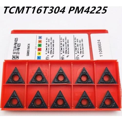 High-quality turning tool TCMT16T304 PM4225 carbide CNC lathe TCMT 16T304 machine tool accessories carbide TCMT turning tool