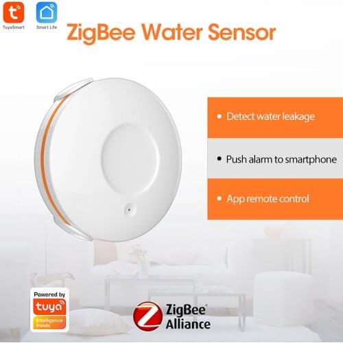 Tuya Zigbee Water Level Monitor, Water Leakage Detector ,Remote Flooding Detector Alarm ,Safety Automatic Household Alarm Sensor