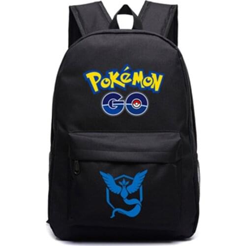 Pokemon High Capacity Oxford Cloth School Bag Japanese Anime Figure Pattern Backpack Student Cartoons Pikachu Storage Travel Bag