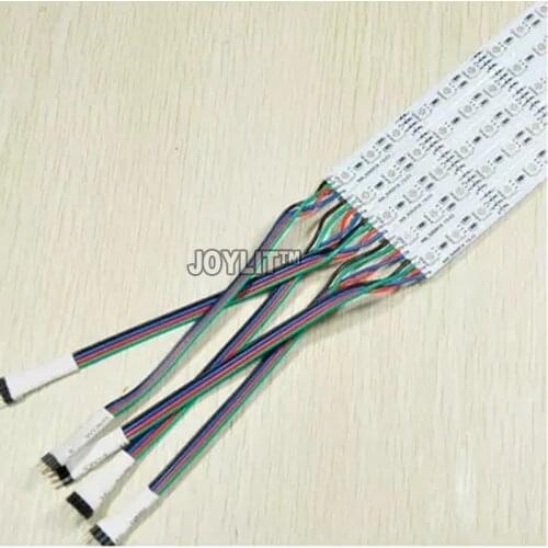 100pcs/lot 3.3ft 5050 RGB LED Bar Light DC12V Waterproof 50cm 60 72 LEDs Aluminum Rigid LED Strip LED Hard Rigid Strip bar Light