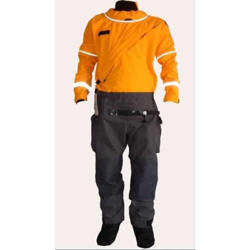 Front zipper full dry suit,latex gasket tizip relief zipper fishing kayak,whitewater,rafting,sailing,boating windsurfing camping