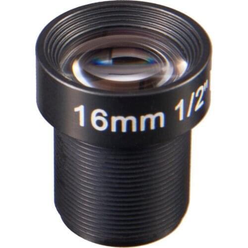 5.0MP HD 16mm F1.8 M12*0.5 1/1.8" Mega pixels Board Lens for CCTV Surveillance Security IP Camera