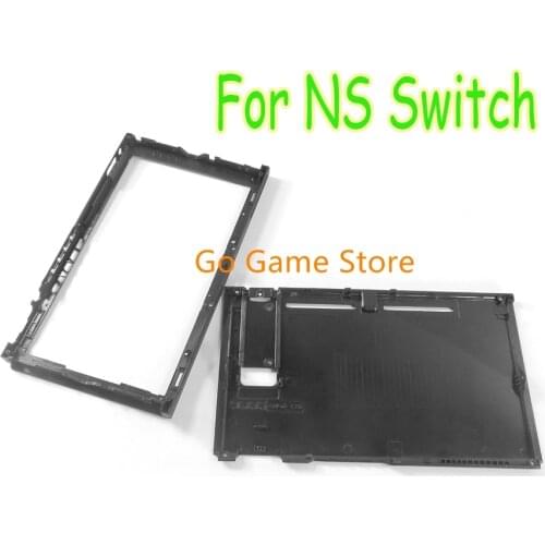 10sets For Switch NS NX Console Front Back For Nintendo Switch Original Replacement Black Hard Housing Shell Case Part