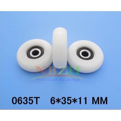 10 Pieces Window POM Pulley Cabinet Sliding Door Roller / Nylon Wheel