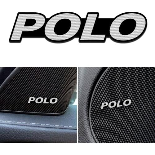 4pcs Excellent car styling car audio decorate for Volkswagen VW Polo Scirocco CC GOLF 7 Golf 6 MK6 Tiguan Car Accessories