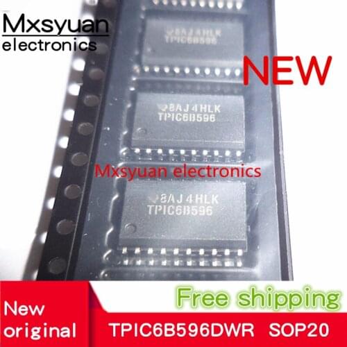 5pcs~50pcs/LOT TPIC6B596 TPIC6B596DW TPIC6B596DWR TPIC6B596DWRG4 SOP20 New original