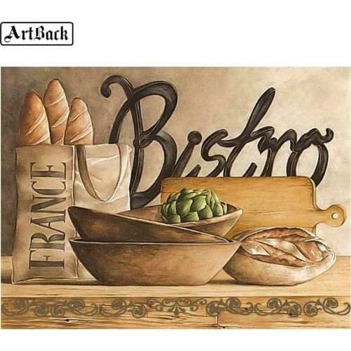 5d diamond painting bread icon full square diamond mosaic kit new arrival diamond embroidery 3d wall sticker decoration