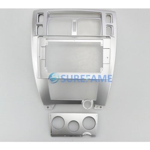7/10.1 inch Car Radio Facia Panel for Hyundai Tucson 2004-2015 Dash Kit Install Fascia Console Bezel Plate Trim Adapter Cover