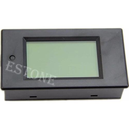 LCD Digital Wattmeter Volt Watt Power Ammeter Voltmeter AC 80-260V 20A Trajectory