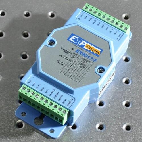 EXPERT DAQ EX9017 F supports 8-channel analog IP data acquisition module dual watchdog timer