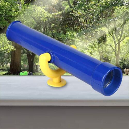 Kids Playground Monocular Pirate Telescope Outdoor Wooden Swing Set Plastic Toy Swing Set Accessory Green