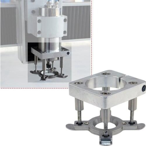 Diameter 80mm spindle holder For CNC Router CNC Auto Pressure Plate For 1.5kw/2.2kw Spindle Holder Clamp Plate