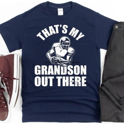 Football Grandpa Shirt Football T Shirt for Grandpa My favorite player calls me Grandpa Football Grandson Gift