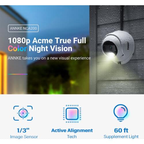 ANNKE 2X 4X 1080P HD Wireless IP Camera Audio Recoding Surveillance Cameras Outdoor Bullet Waterproof CCTV Video Security Camera