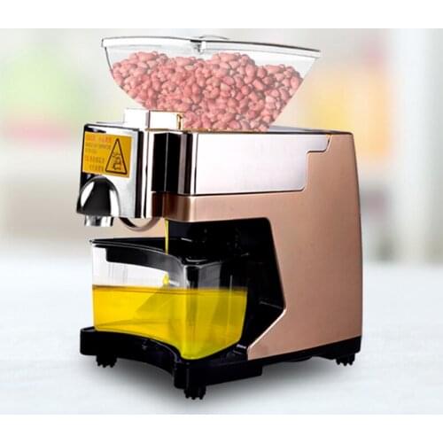 PAIJUKE Oil extractor home full-automatic intelligent small multi-functional cold and hot walnut oil frying machine 110V