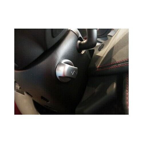 ABS Matte Steering Wheel Adjustment Cover Trim 1pcs For Jaguar F-Pace X761 16-20