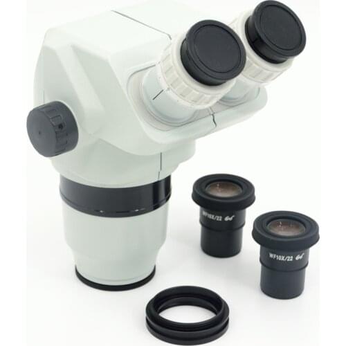 FYSCOPE 6.7X-45X Ultimate Binocular Stereo Zoom Microscope Head WF10X/22mm