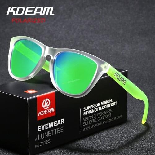 KDEAM Women Men Sunglasses Summer beach drive travel sunglasses polarized sunglasses fashion eyewear UV400 sun glasses KD777