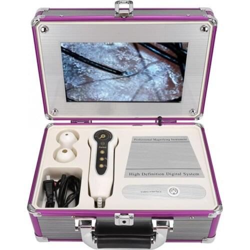 10.1 Inch Hair Treatment Skin Hair Detector Scalp Hair Follicle Oil Moisture Magnifying Detector Analyzer Skin Pigment Tester