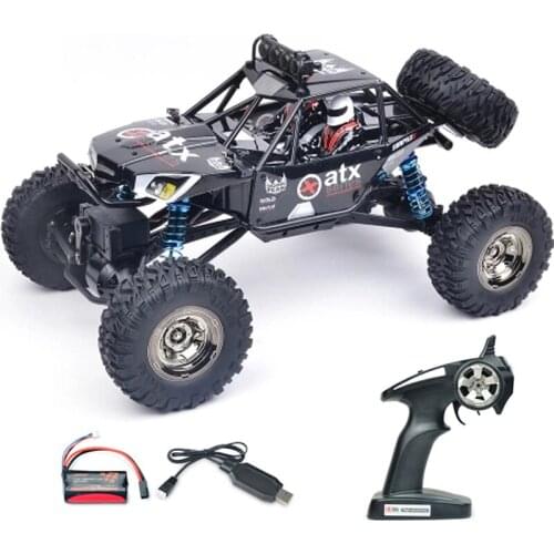 RC Drift Racing High Speed Buggy Climbing RC Car 4WD With LED light Waterproof High Torque Crawler Big Foot Remote Control Cars