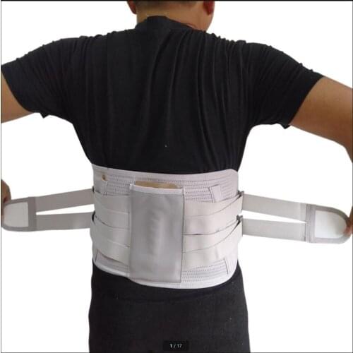 Adjustable Orthopedic Belt Mens Back Posture Corrector Belt Lumbar Support Belt Lower Waist Brace Back Support Belt Men