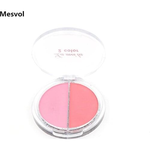 Makeup Blusher Blush Palette 1 Set 2 Colors Fashion Graceful Blusher Makeup Powder 3062