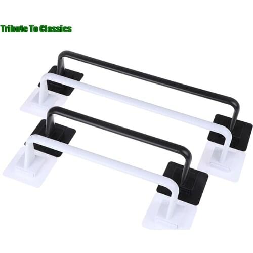 Self Adhesive Wall Mounted Bathroom Towel Bar Shelf Rack Holder Toilet Roll Paper Hanging Hanger Size L S