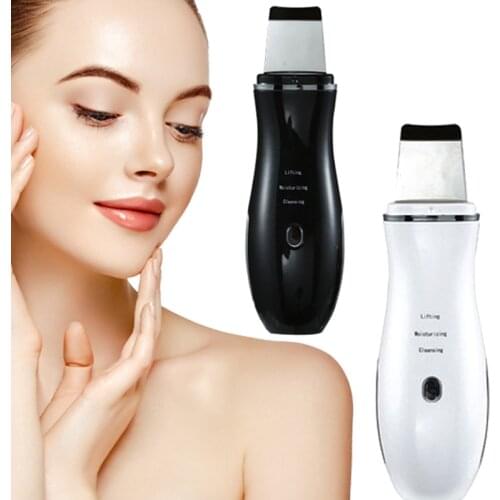 Peeling Spatula Cleaner Sonic Skin Scrubber Deep Cleansing Cavitation Peeling Facial Peeling and Wrinkle Removal Facial Massager