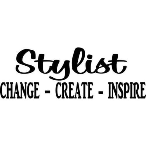 8"*3" 26.2 Stylist HAIR STYLIST HAIR DRESSER SALON SCISSORS DECAL STICKER for Car Stickers