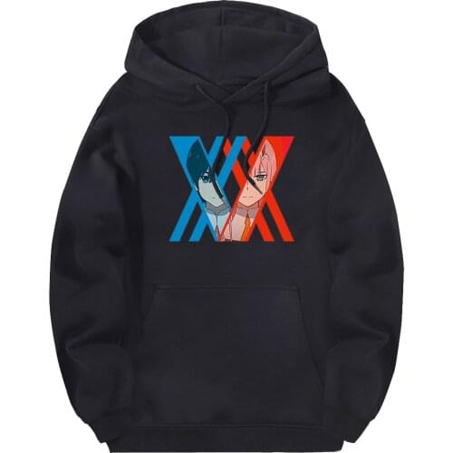 Streetwear Hooded Darling In The Franxx Zero Two Sweatshirts Men 2020 Harajuku Tracksuits New Hoody Outdoor Supoleron Hombre
