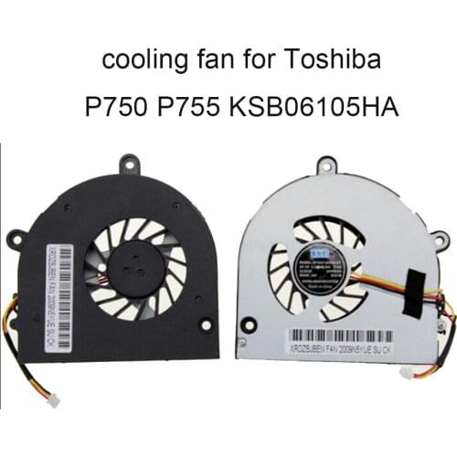 Computer Fans FOR Toshiba Satellite P750 P750D P755 P755D L670 L675 Notebook PC CPU Cooling fan Cooler Radiator Fan laptop Parts