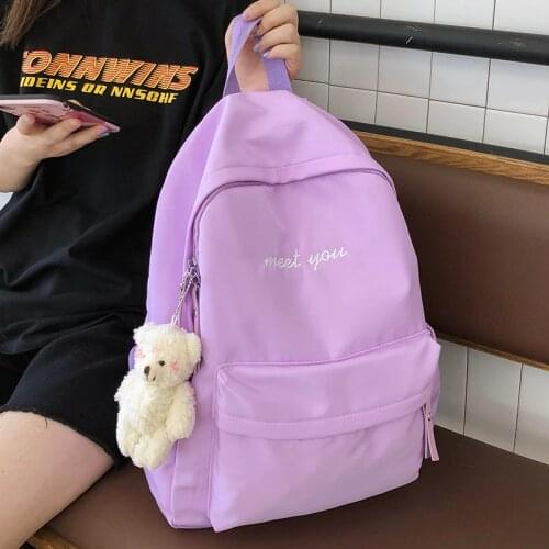 Womens Backpack 2020 Waterproof Nylon Bag Backpack For Women Big Women School Bags For Teenage Girls Shoulder Bags
