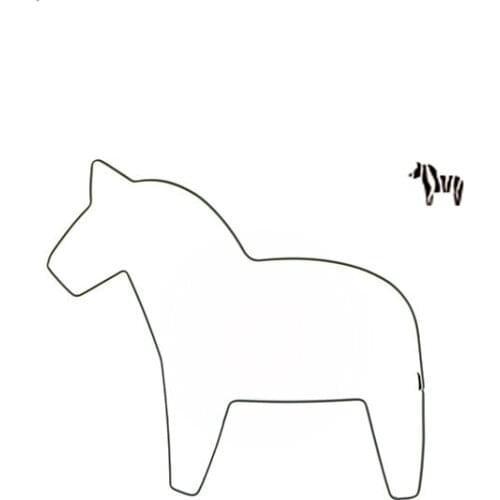 1pcs Cookie Molds Animal zebra Shape Cookie Molds Stainless Steel Decoration Cookie Cutter Baking tools