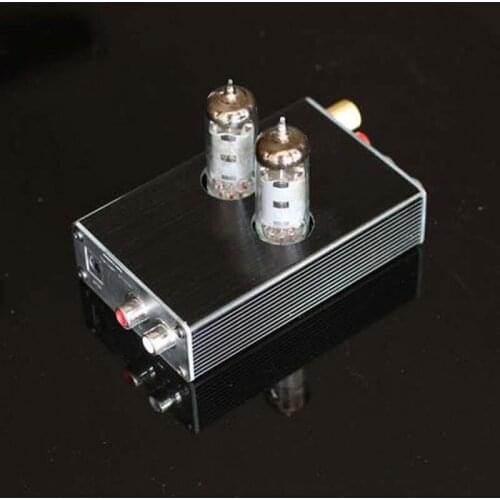 2021version 6K4 tube type A compatible with mm and mc phono amplifier vinyl record player, SNR 80DB, frequency response 20-20KHz