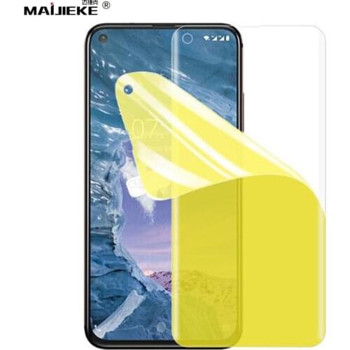 3D Soft HD Hydrogel Front Film For Nokia 7.2 X71 7.1 6.1 6 5.1 7 plus Screen protector for Nokia 9 8.1 8 Sirocco Nano Film