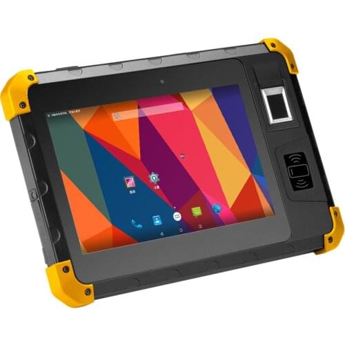 8.0 Inch IP68 Waterproof Android 7.0 Wifi Bluetooth 1D Barcode Scanner Industrial Tablet