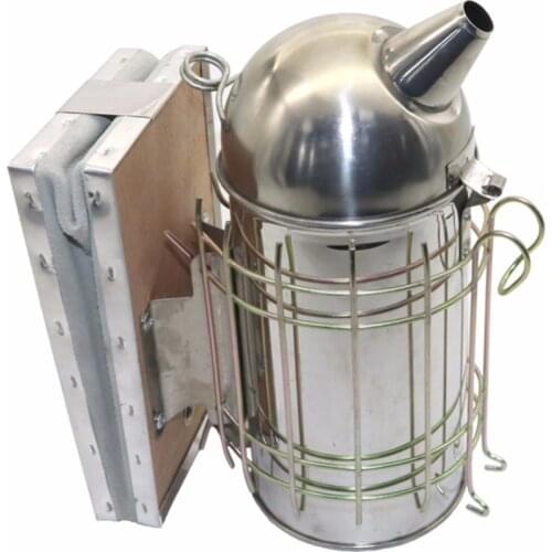 Bee Somker Round Head Drive 301 Stainless Steel And Cowhide Drive the bees Beekeeping Tools