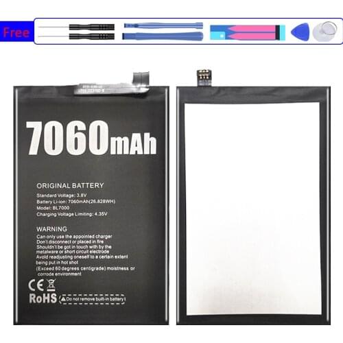 BL7000 Battery 7060mAh For Doogee BL7000 Mobile Phone Bateria