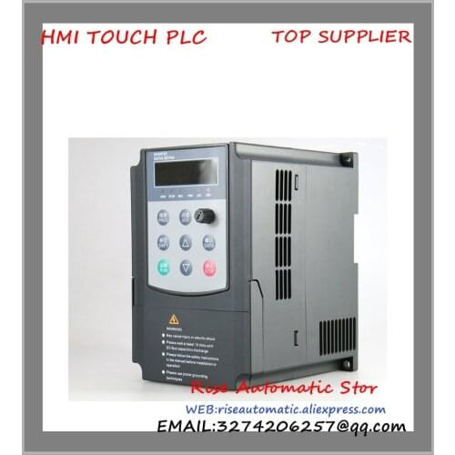 Inverter 0.5KW 0.75KW 1.5KW 2.2KW 3KW 4KW 5.5KW Single-Phase 220V Motor Governor New