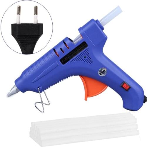 Hot melt glue gun 11mm Glue Stick Craft glues 80W 110~240V EU Plug DIY repair power tool Professional Heat Glue gun