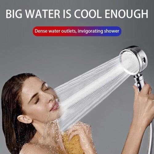 Shower Head Double-Sided Sprayer Rain Bath Shower Creative Handshower High Pressure Filter Home Water Saving Bathroom Accessorie