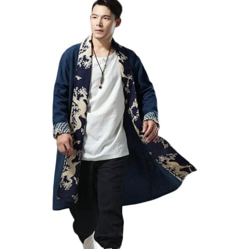 LZJN Men's Trench Coats