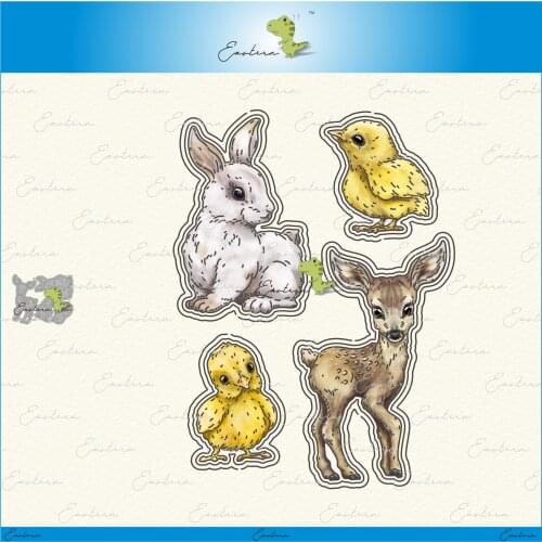 Spring animals metal cutting dies 2021 new diy die molds Scrapbooking Paper Making die cuts crafts large die