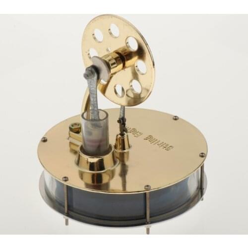 Stirling Engine Motor Model Mini Low Temperature Air Steam Power Toy Physics Experiment