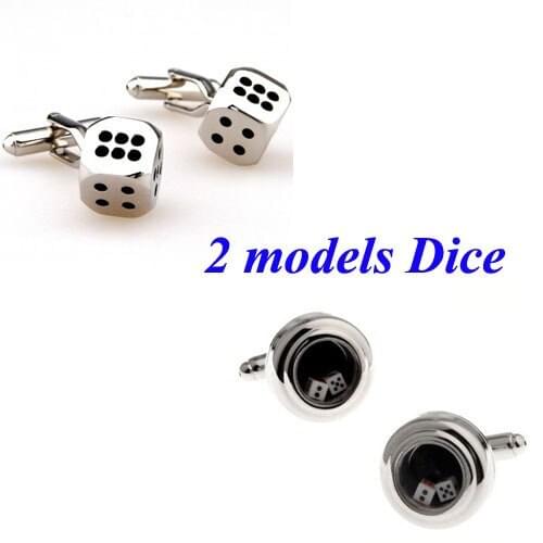 Fashion Dice Cufflink Cuff Link 1 Pair Big Promotion