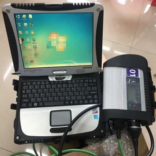 High quality mb star diagnosis c4 with newest software 320gb hdd with cf19 laptop touch screen diagnostic tool wifi support