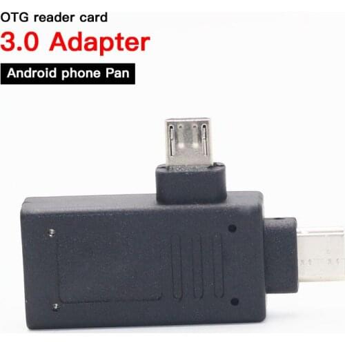 OTG Card Reader Type C Micro USB Male To USB A OTG For U Disk 3.0 Adapter Usb3.1 Type-c Micro OTG For Android USB Keyboard Mouse