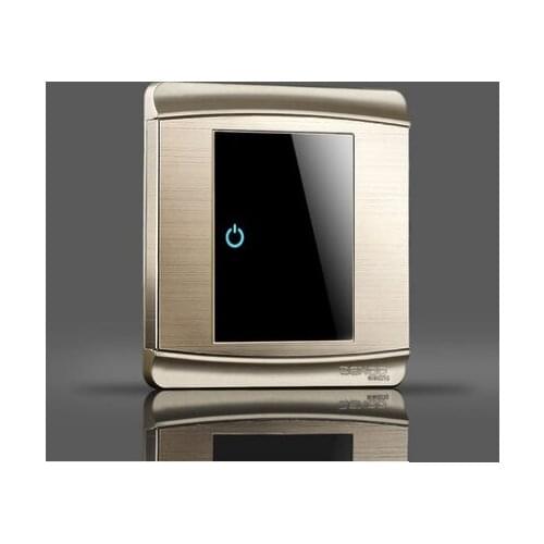 Switch panel gentleman at any point on the flat strip LED light switch hotel switch home