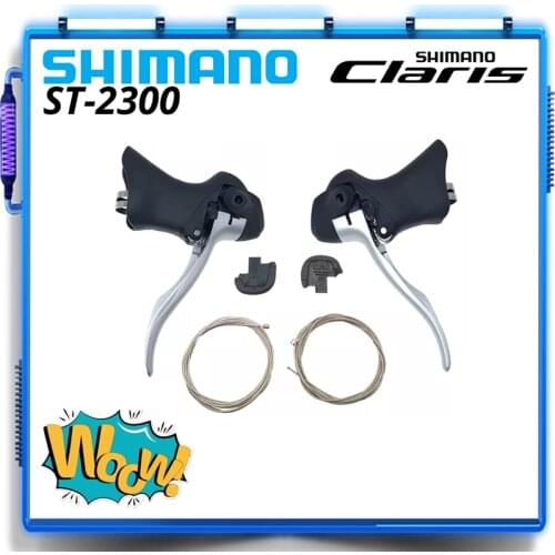 SHIMANO Claris 2300 Dual control lever ST-2300 road bike 8 speed 8s Left Right Pair 8v switch